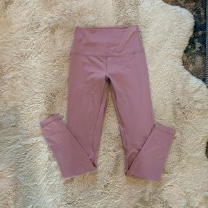 Lululemon align 28” pink taupe